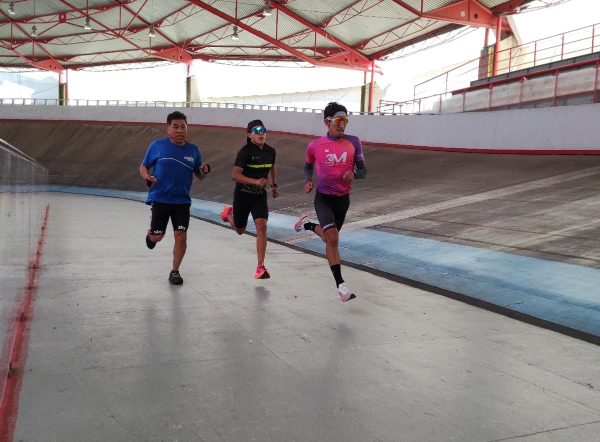 El Atleta Yared Jasso aseguró que trabaja con mi equipo multidisciplinario. Foto Oscar Villa