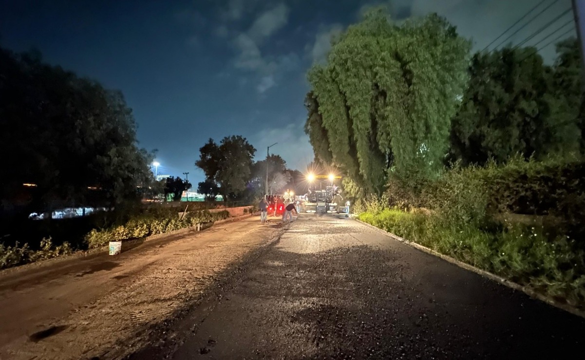 Se contó con el apoyo del personal de Servicios Públicos, que se sumó a las actividades nocturnas / Foto Especial