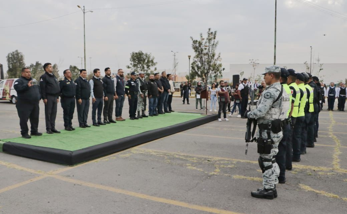 Los elementos de las diferentes corporaciones efectuarán recorridos de vigilancia en un horario de 09:00 de la mañana y hasta la medianoche Foto: Especial