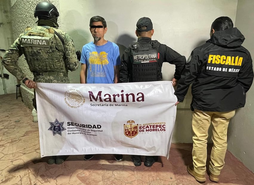 Fueron detenidos cuatro familiares por su probable complicidad: Gerardo “N”, de 49 años, Isabel “N” de 46 años, Samanta “N” de 29 años y Ulises “N” de 17 años. Foto: especial