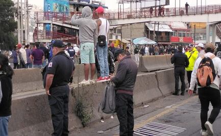 Bloquean Avenida Los Maestros en Tlalnepantla: Comerciantes protestan por Jornada de Salud 