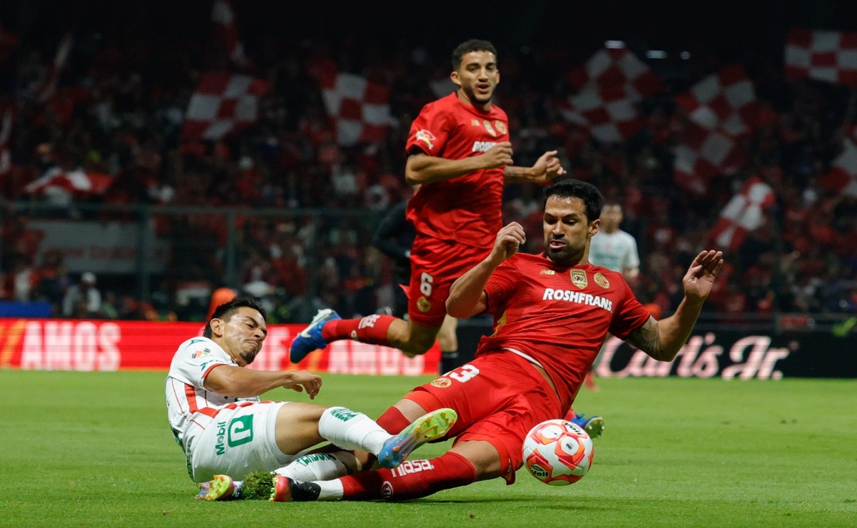 Los Diablos Rojos del Toluca se reportaron listos para su debut en la Leagues Cup contra Columbus Crew. Foto: Especial