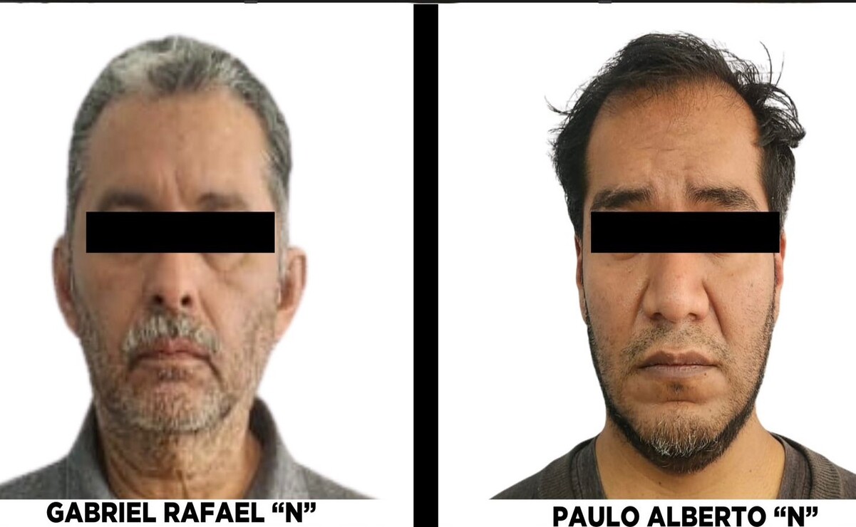Gabriel Rafael “N”, de 57 años, y Paulo Alberto “N”, de 36, fueron ingresados al Penal de Barrientos / Foto Especial