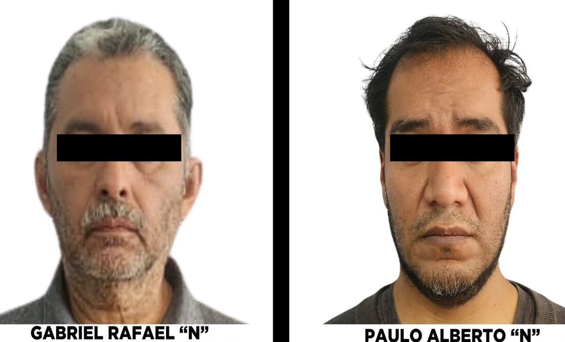 Gabriel Rafael “N”, de 57 años, y Paulo Alberto “N”, de 36, fueron ingresados al Penal de Barrientos / Foto Especial