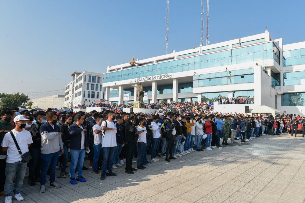 A partir de las 10:00 de la mañana se llevará a cabo el sorteo en la explanada del palacio municipal de Naucalpan. Foto Especial