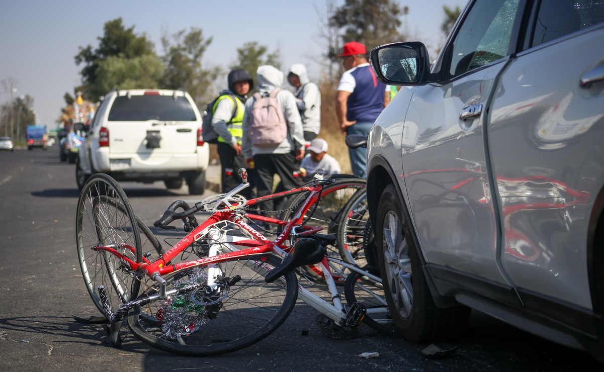 Cinco peregrinos resultaron heridos, dos de ellos de gravedad / Foto Luis Camacho