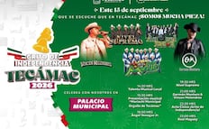 Tecámac anuncia conciertos con Germán Montero, Banda Maguey y Patrulla 81 para este 15 de septiembre