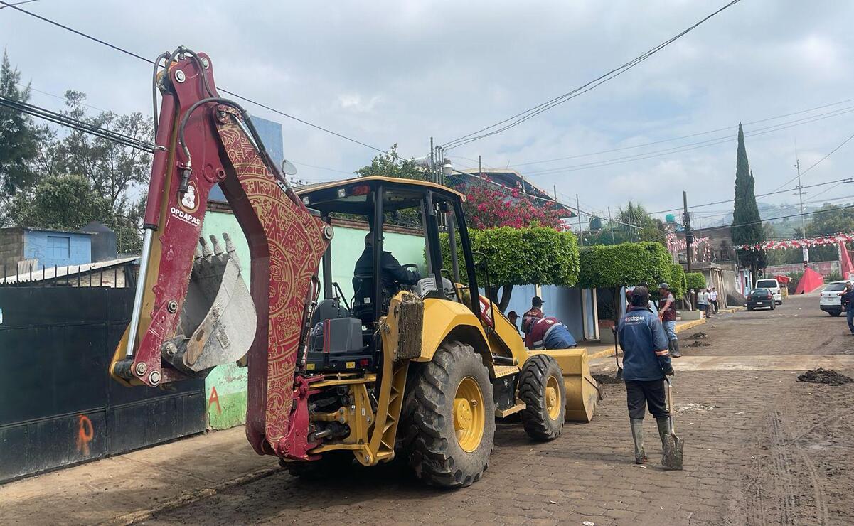 Ixtapaluca reporta lluvias intensas sin daños mayores tras tormenta atípica