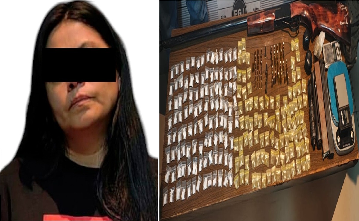 Detienen a mujer y aseguran inmueble por venta de droga en Naucalpan