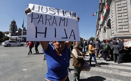 ¡Protesta en Toluca! Delfina Gómez se compromete a resolver demandas de víctimas 