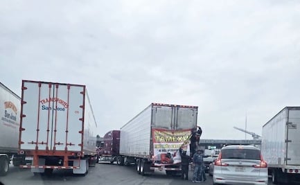 Transportistas tomaron casetas de Tepotzotlán y Ojo de Agua por inseguridad