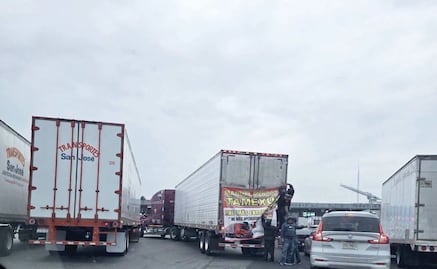 Transportistas tomaron casetas de Tepotzotlán y Ojo de Agua por inseguridad