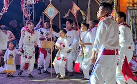 Tradición, color y sabor: Así se vive la Danza de los Arrieros y el atole agrio en Tianguistenco