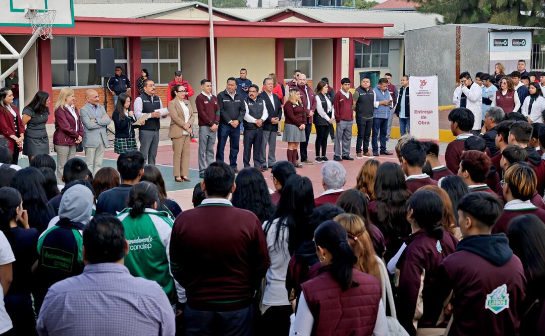 La educación se ve y se siente: Las inversiones en infraestructura educativa en Ecatepec se traducen en mejores aulas y entornos dignos para el desarrollo estudiantil. Foto: Especial
