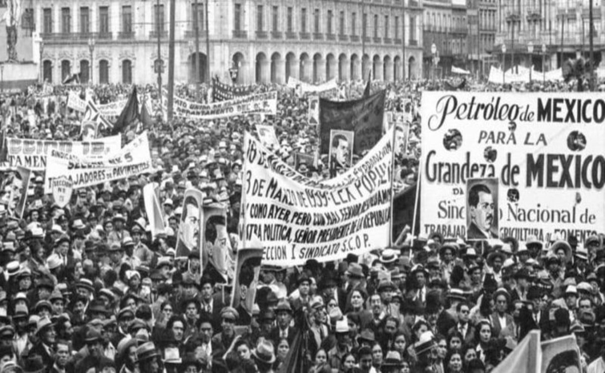 La expropiación petrolera surge en un contexto de huelgas y constantes quejas por parte de los trabajadores de esta industria. Foto: Especial