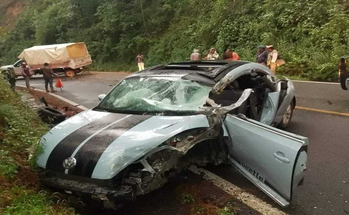 ¡Alerta! Fuerte impacto entre vehículos en Temascaltepec