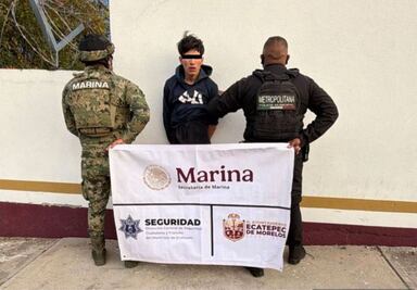 Detienen a Carlos Daniel “N”, alias “El Bunga”, presunto ladrón serial de Ecatepec y Tecámac