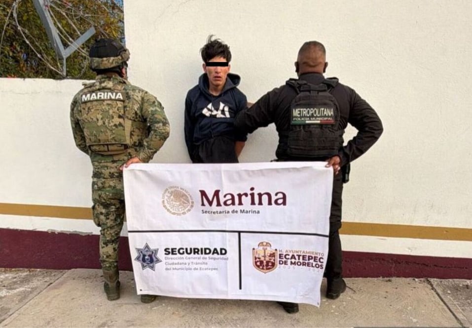 Carlos Daniel “N”, de 25 años de edad, alias “El Bunga”, fue identificado como generador de violencia en este municipio, el cual había sido detenido el pasado 27 de septiembre por el delito de encubrimiento por receptación.  Foto: especial