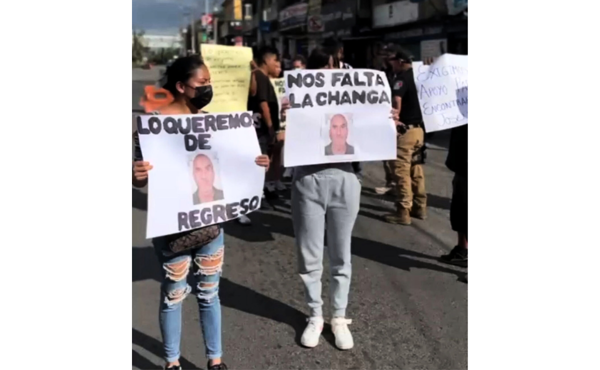 Bloqueo por Javier. Se exige la aparición del chofer de la Ruta 22, quien fue secuestrado. Foto: Especial