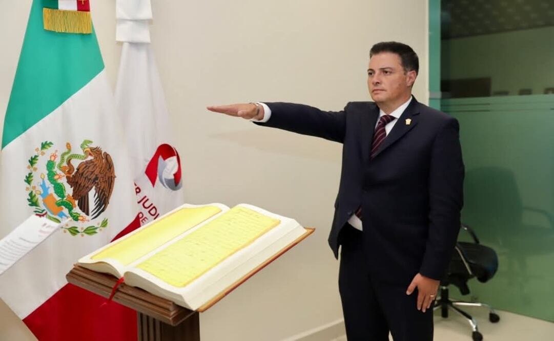 Fernando Díaz Juárez, presidente del Órgano de Administración Judicial / Foto Alma Rodríguez