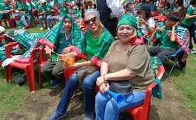 ¡Vive Naucalpan gran ambiente mundialista en el Fan Fest instalado en el parque Naucalli!