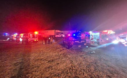 ¡Caos en la México-Tulancingo! Choque de autobús "Teotihuacanos" deja 13 heridos en Acolman