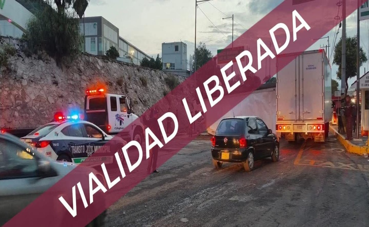 Tlalnepantla: Reabren la avenida Gustavo Baz tras volcadura de tráiler