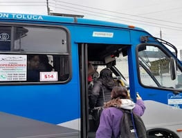 Edomex: Aumento de pasaje a 14 pesos obliga a gastar la mitad del sueldo en transporte