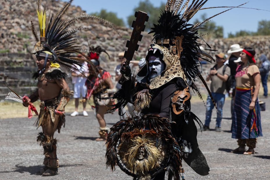Dieron la bienvenida a la primavera. Foto: Hugo Salvador