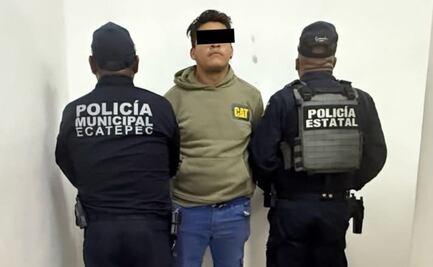 Ecatepec: Arrestan a sujeto con subametralladora artesanal y moto robada