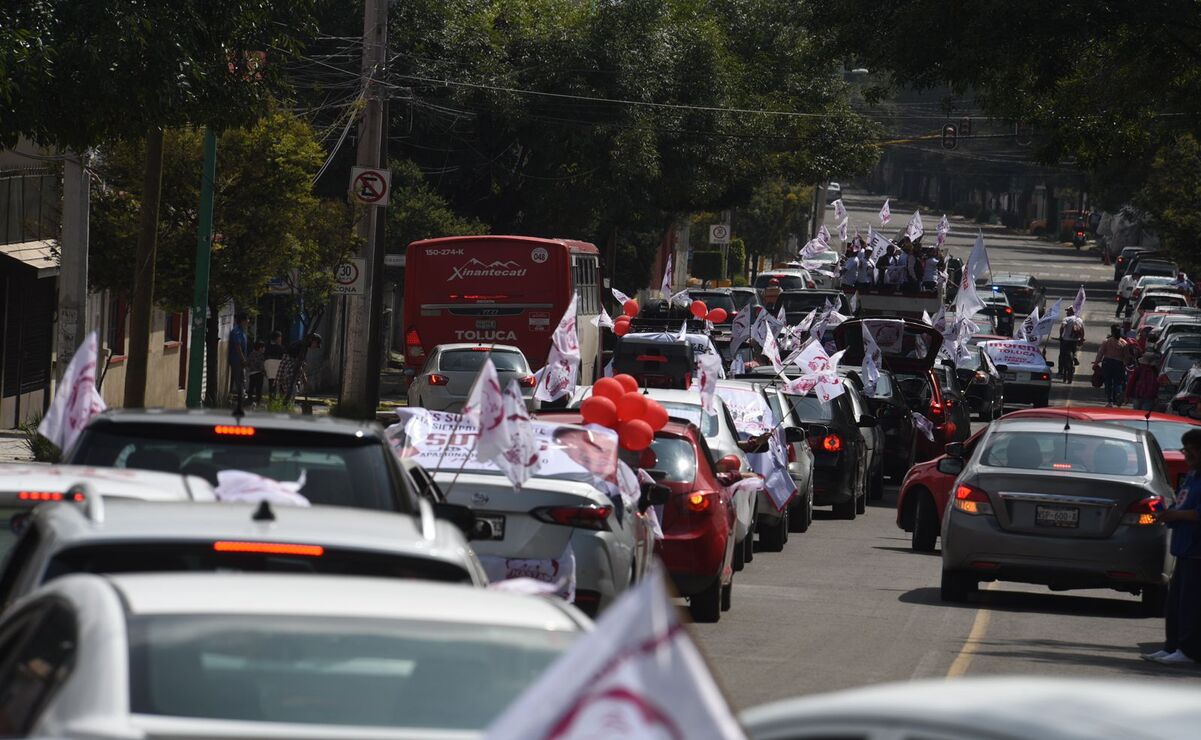 El punto de encuentro fue frente al Estadio “Chivo” Córdova, antes de las 10 am. Foto: Jorge Alvarado.