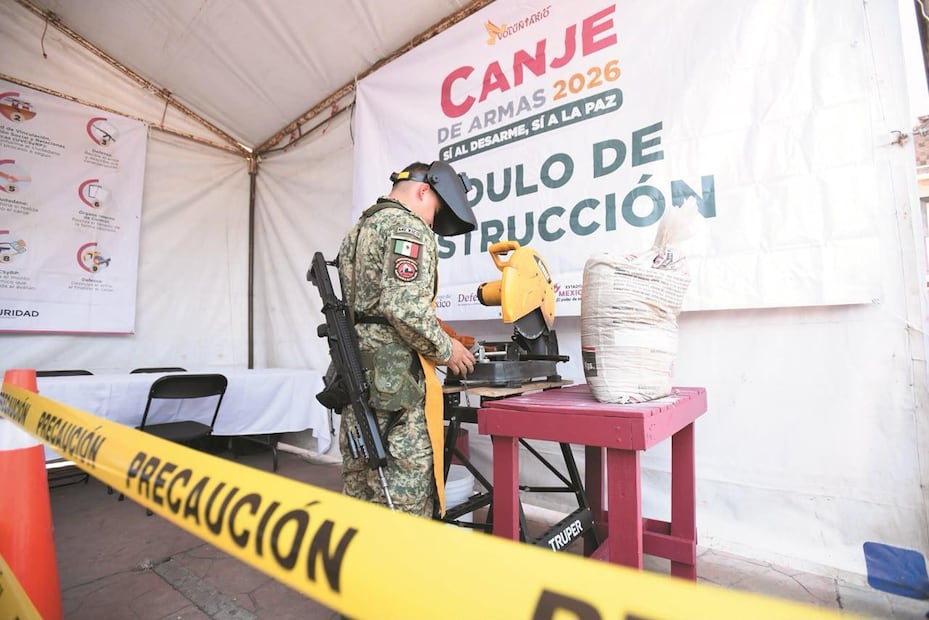 Las autoridades estatales informaron que el canje mantiene un procedimiento anónimo, voluntario y confidencial. Foto: especial