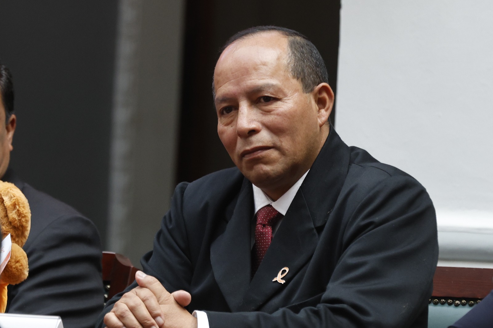 El alcalde de Ocuilan, Wilfrido Pérez Segura. Foto Especial