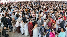 Más de 950 parejas contraen matrimonio colectivo en Nezahualcóyotl