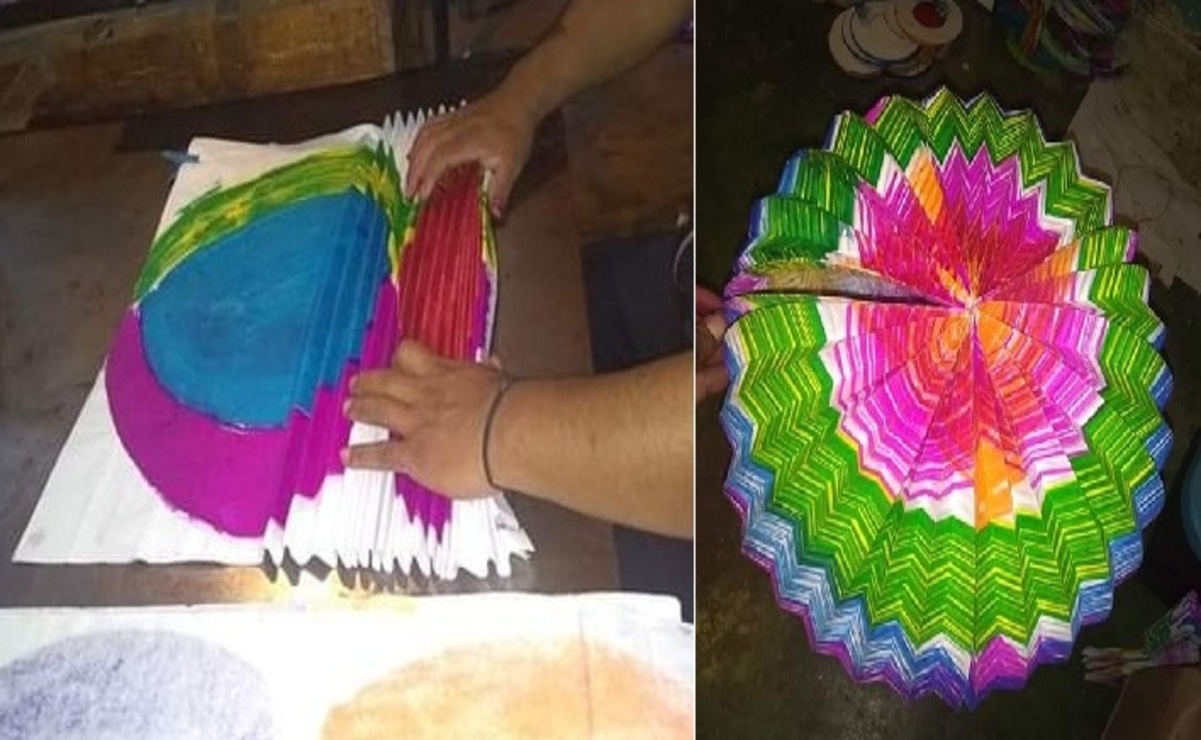 La mayoría son creados en el municipio mexiquense de Zumpango. Faroles De Papel México / FB