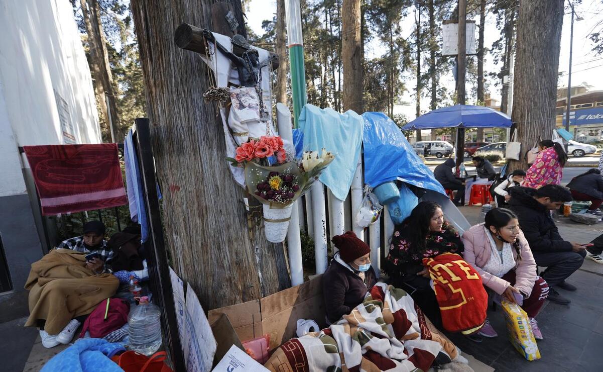 Los familiares también denunciaron la falta de medicamentos para los tratamientos de sus hijos. Foto: Jorge Alvarado