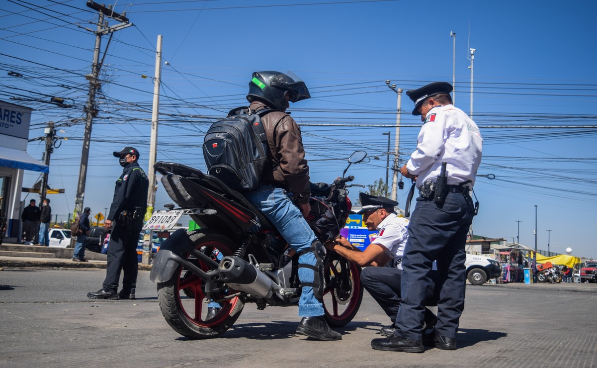 Con mayor fuerza contra “motorratones”: Intensifican operativos en Toluca