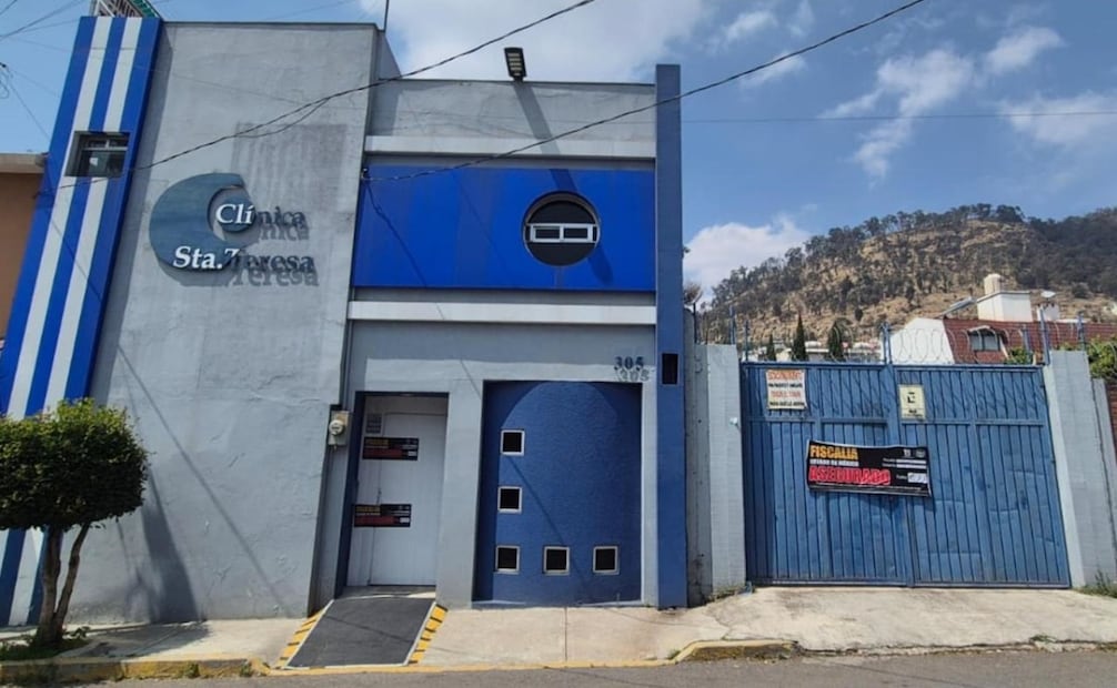 La "Clínica Santa Teresa", ubicada en la colonia Electricistas, no contaba con autorización sanitaria para realizar cirugías de alta complejidad. Foto Especial