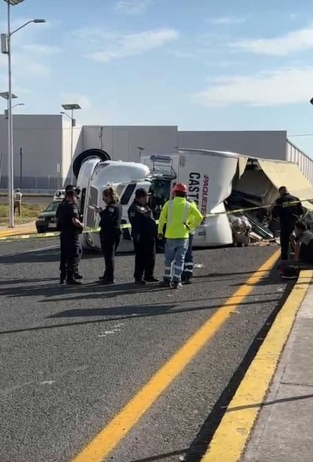 La circulación en la zona se ha visto afectada, por lo que se hizo un llamado a los automovilistas a extremar precauciones y considerar vías alternas. Foto: especial