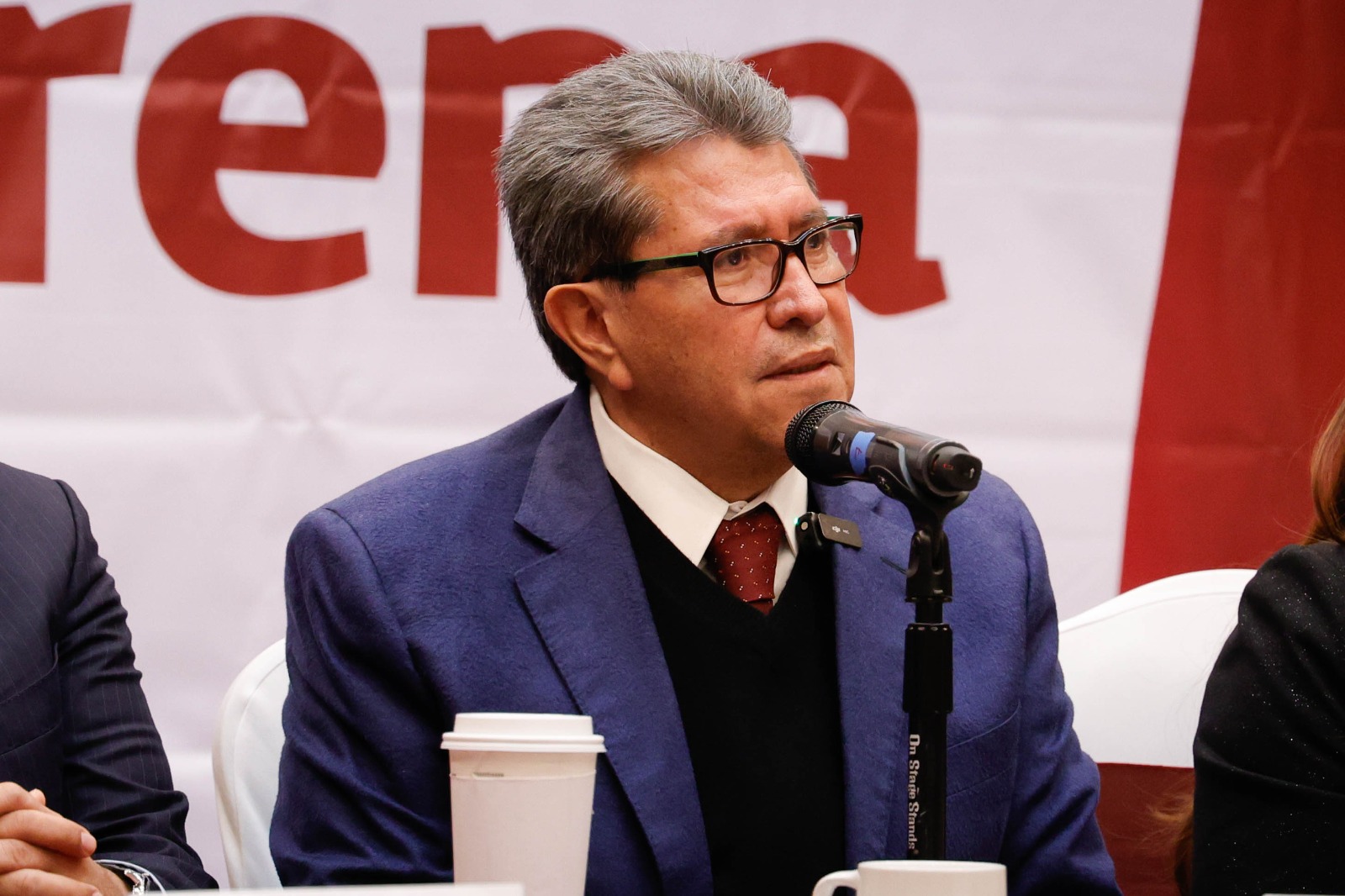 El diputado Ricardo Monreal. Foto Arturo Hernández