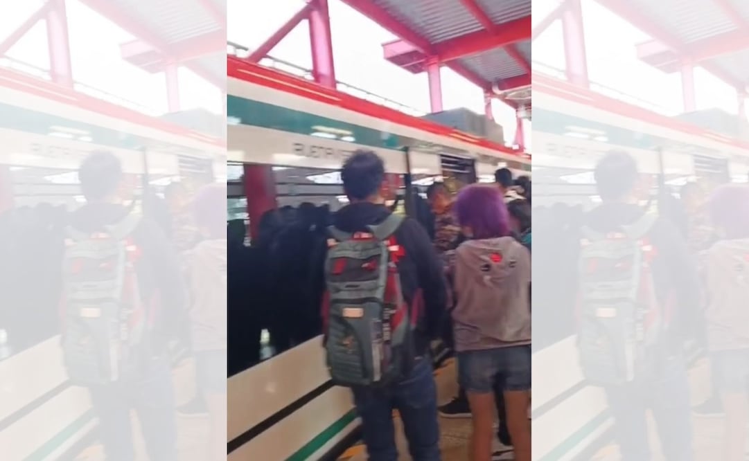 Tras la revisión de la unidad, el servicio fue restablecido, pero usuarios reportaron contantes paradas. Foto. Especial