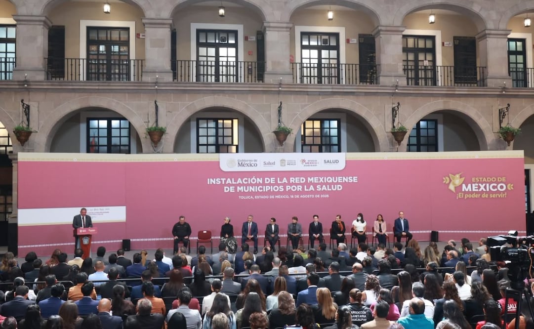 Los 125 municipios del Estado de México participarán en la Red Mexiquense de Municipios por la Salud. Alejandro Vargas/El Universal