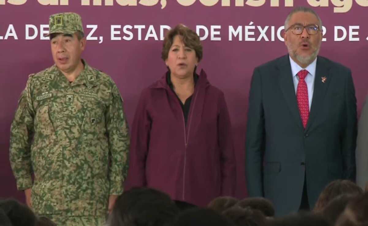 Delfina Gómez Álvarez, gobernadora del Estado de México. Foto: Captura de pantalla
