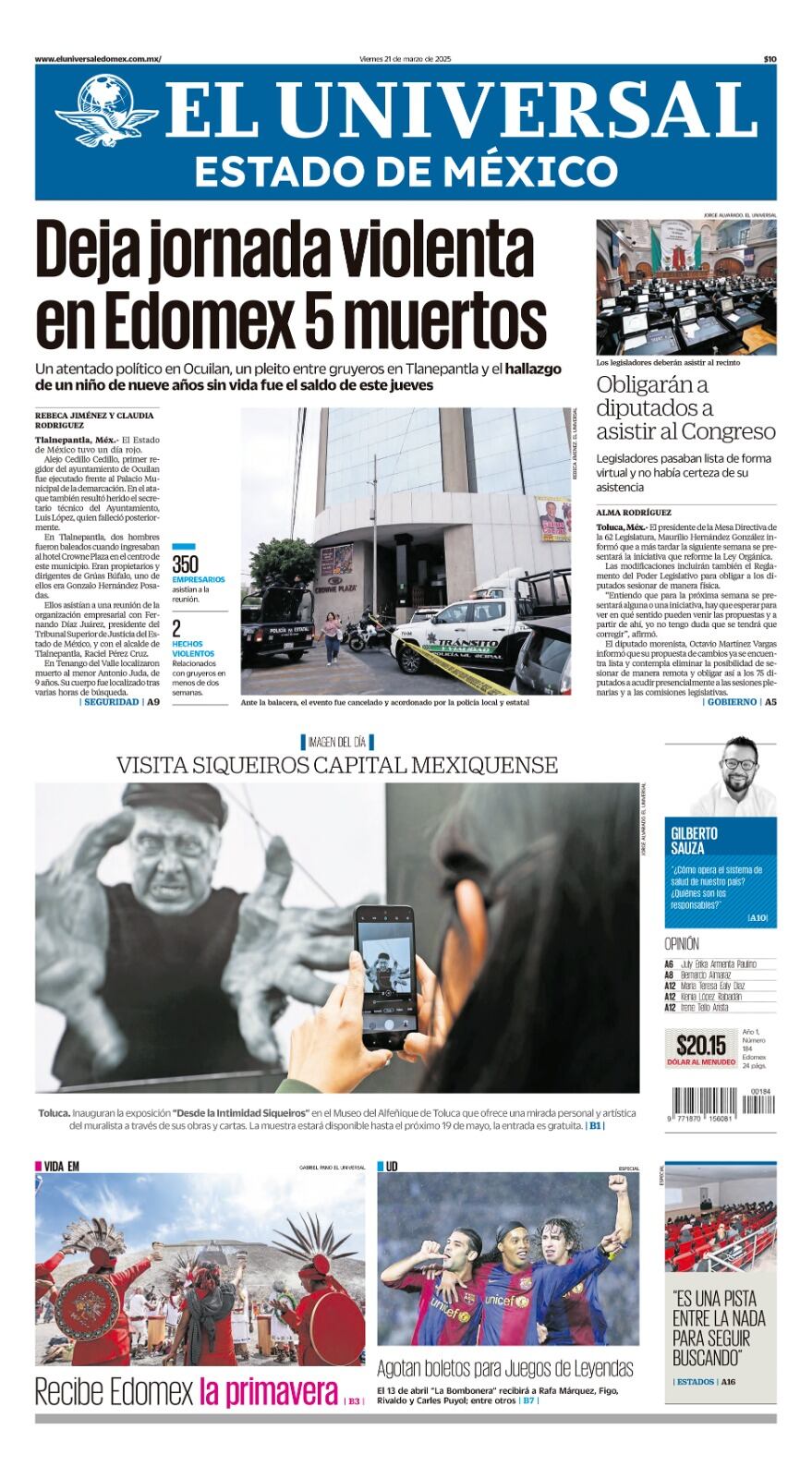 Portada 21 de marzo 2025