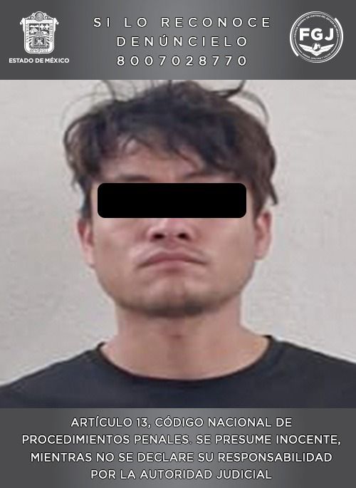 Se hace justicia: Capturan a presunto feminicida en Coacalco