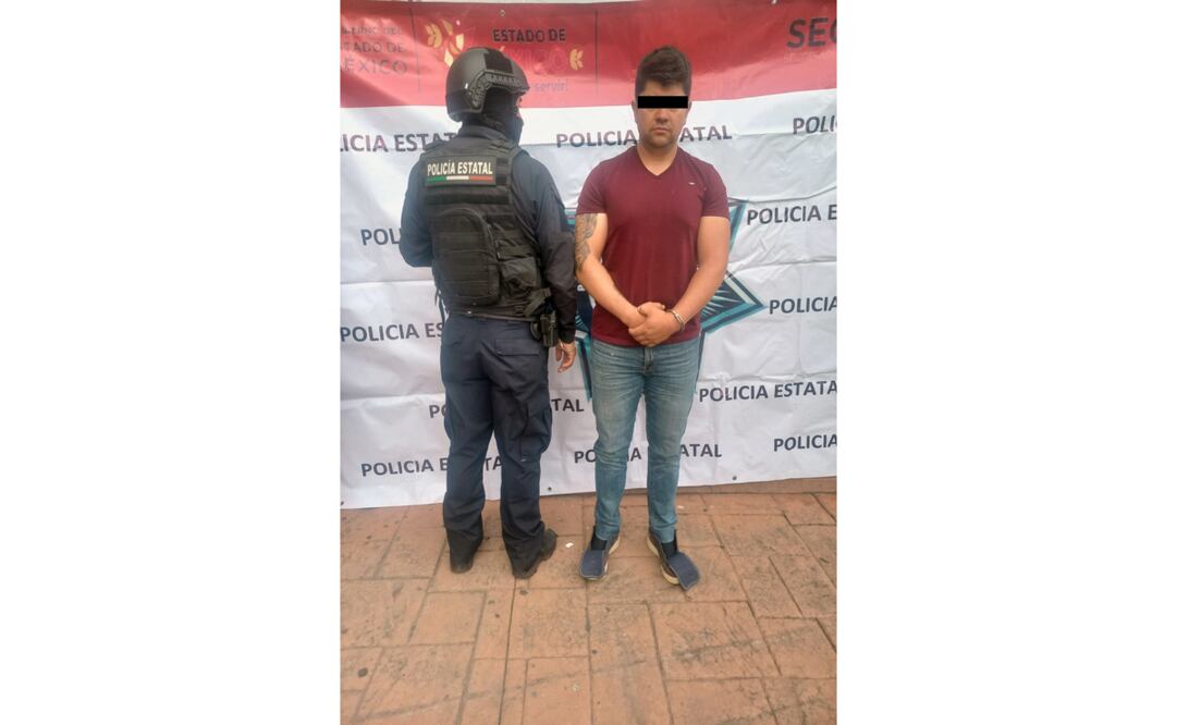 Óscar “N” de 36 años fue detenidos por los delitos de portación de arma de fuego y ataque peligroso. Foto: Especial