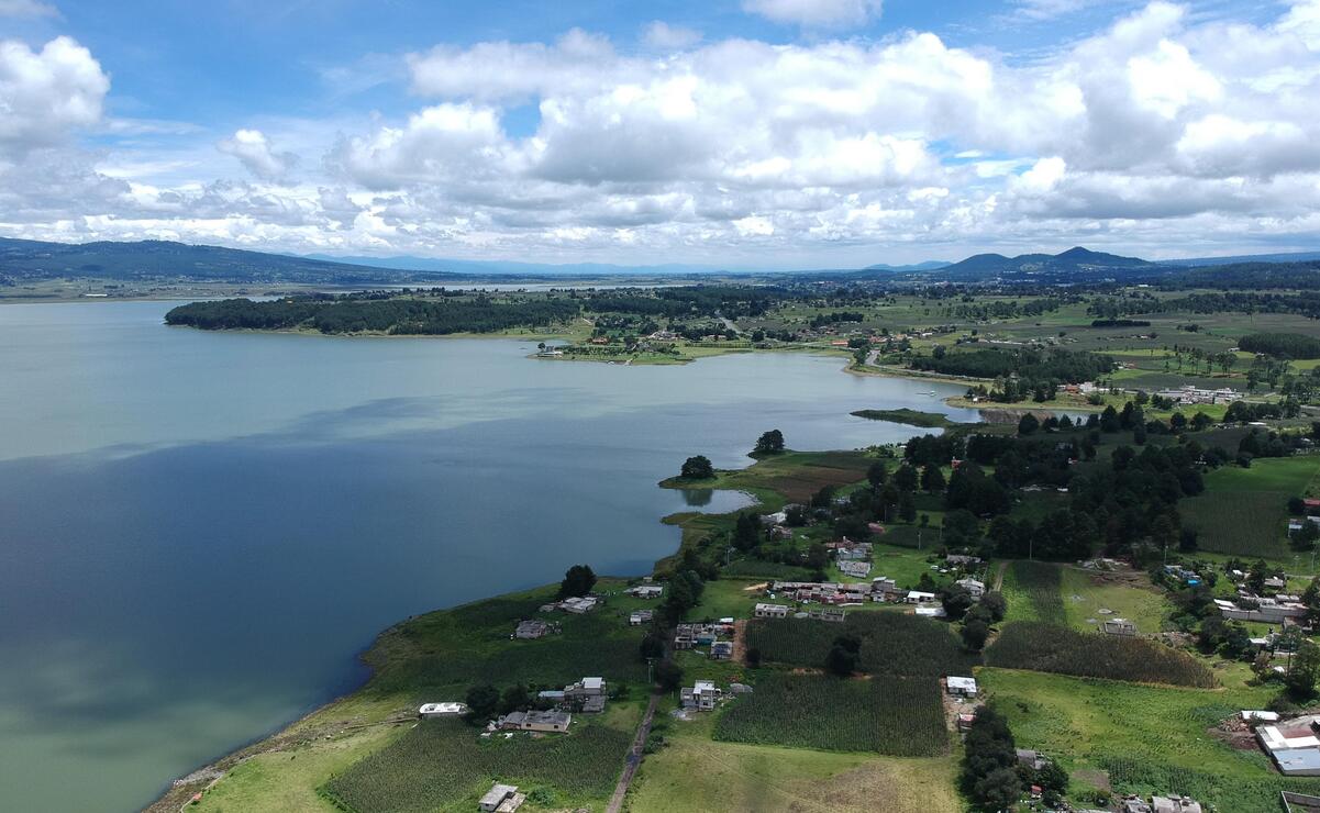 Al corte del 7 de abril, el Sistema Cutzamala y sus presas registraron bajas en su almacenamiento. Foto: Alejandro Vargas