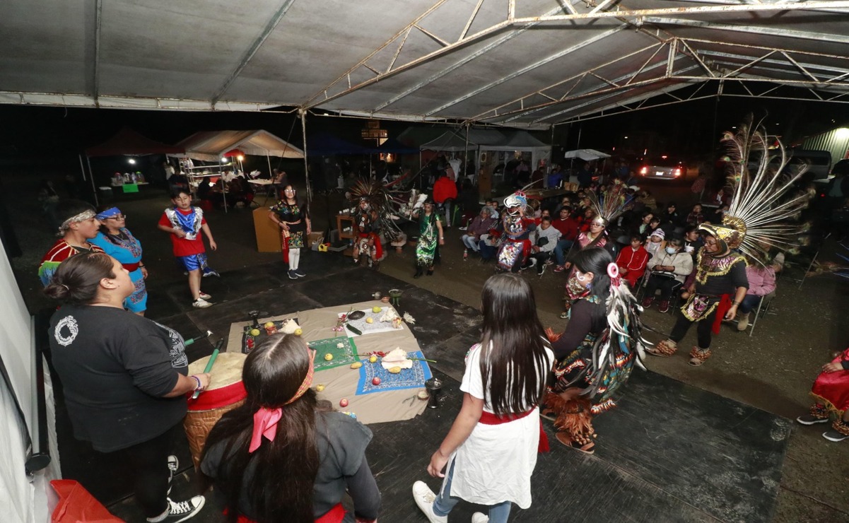 En los actos artísticos destacó la participación de las danzas tradicionales con los grupos Tlayolohtli y Xochipitzahuatl. Foto: Especial