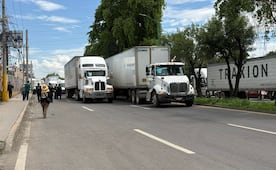 Liberan transportistas de carga la México-Querétaro, tras bloqueo de casi 3 horas