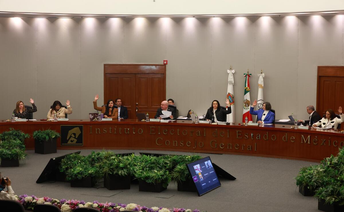 El Consejo General del Instituto Electoral del Estado de México dio cuenta del cierre de actividades de tres comisiones especiales. Foto: Alejandro Vargas / El Universal Edomex